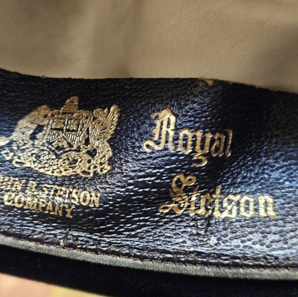 Vintage Stetson Royal Stetson Fedora Estate Item - Picture 5 of 10